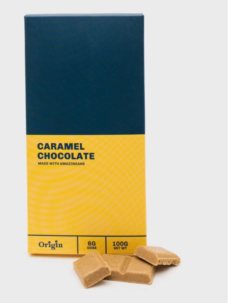 Caramel Psychedelic Chocolate Bar